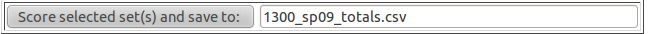 Click "Score Selected Sets and Save to" button